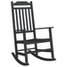 scaun balansoar pentru grădină Negru 65x84x114 cm HDPE - WALTI WALTI
