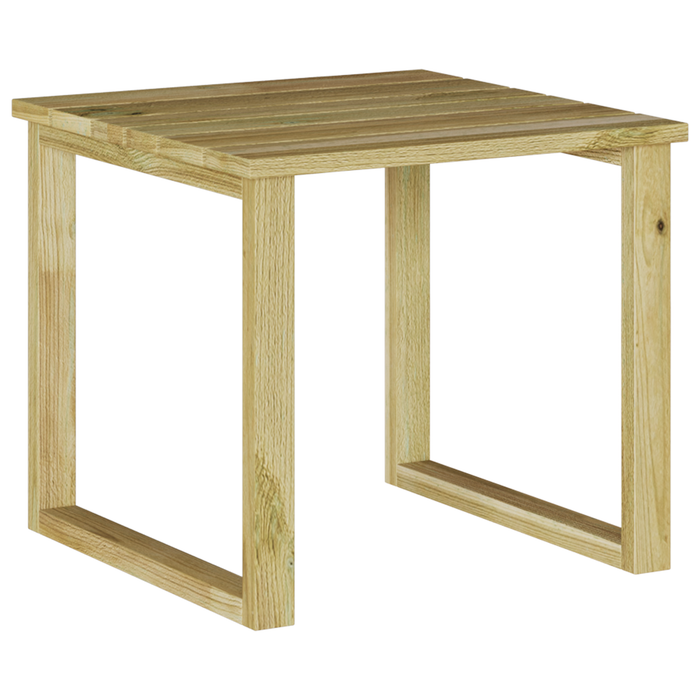 Masă de plajă 40x40x36 cm Lemn de pin impregnate - WALTI WALTI
