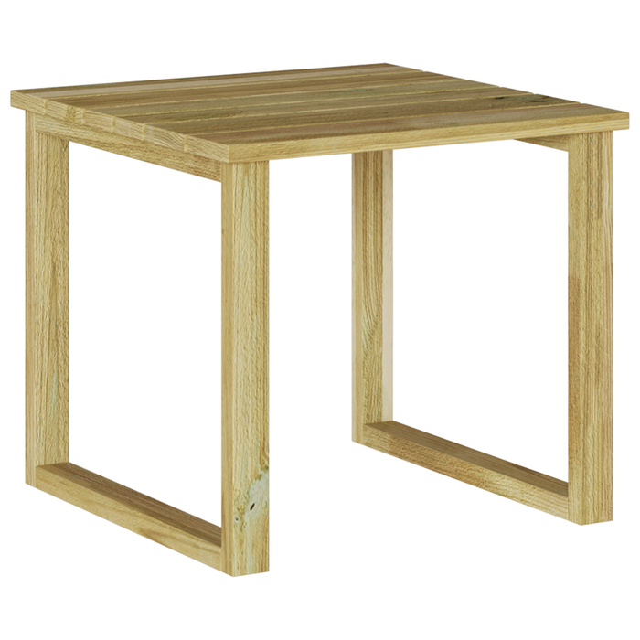 Masă de plajă 40x40x36 cm Lemn de pin impregnate - WALTI WALTI