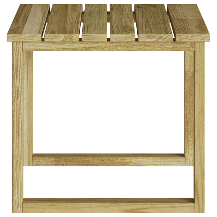 Masă de plajă 40x40x36 cm Lemn de pin impregnate - WALTI WALTI
