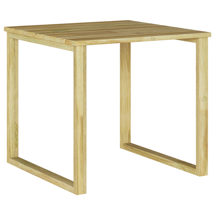 Masă de soare 50.5x50.5x46 cm din lemn de pin impregnat - WALTI WALTI