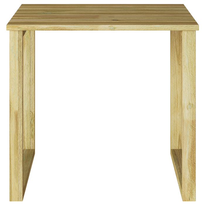 Masă de soare 50.5x50.5x46 cm din lemn de pin impregnat - WALTI WALTI