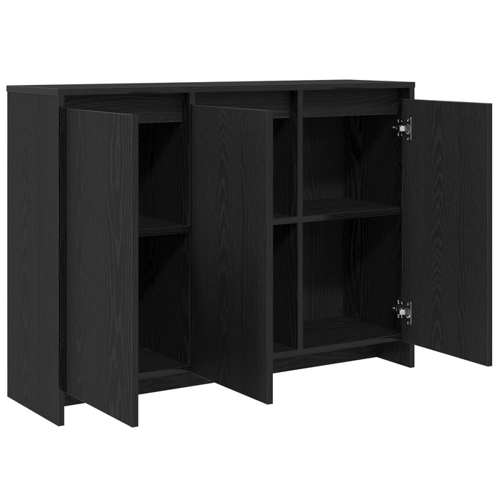 Bufet Negru 102 x 29.5 x 75 cm Lemn compozit WALTI