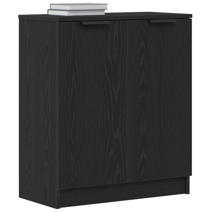 Bufet Stejar Negru 60 x 30 x 70 cm Lemn compozit WALTI