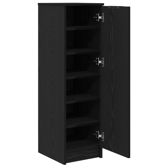 Dulap pentru pantofi cu raft Stejar negru 29,5 x 35 x 101 cm - WALTI WALTI