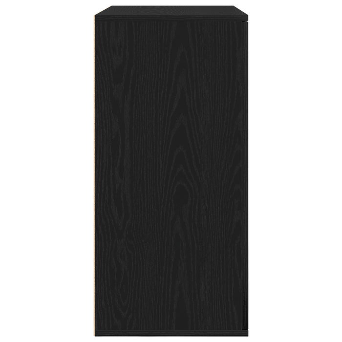 Bufet Stejar Negru 79 x 38 x 80 cm Lemn compozit - WALTI WALTI