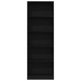Raft pentru cărți Stejar Negru 60 x 24 x 176 cm Lemn compozit - WALTI WALTI