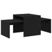 Mese în cuiburi Stejar Negru 100 x 48 x 40 cm Lemn compozit - WALTI WALTI