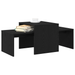 Mese în cuiburi Stejar Negru 100 x 48 x 40 cm Lemn compozit - WALTI WALTI