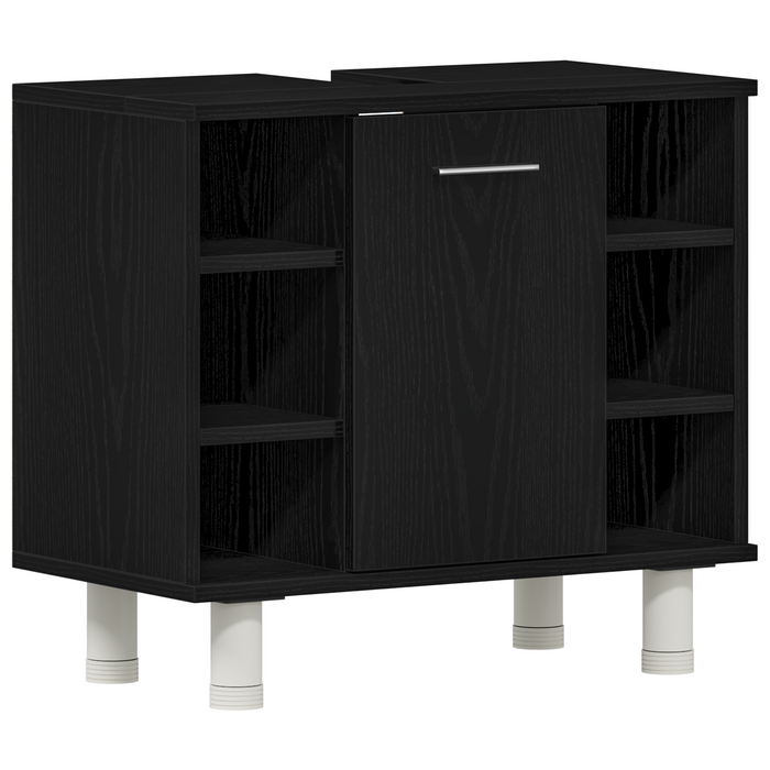 Dulap de Baie cu ușă Stejar Negru 60 x 32 x 54 cm Lemn compozit - WALTI WALTI