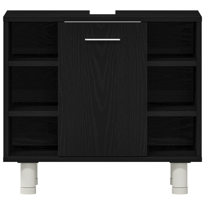 Dulap de Baie cu ușă Stejar Negru 60 x 32 x 54 cm Lemn compozit - WALTI WALTI