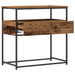 Masă de Consolă Lemn Vechi 75 x 40 x 75 cm Lemn compus și metal - WALTI WALTI