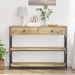 Masă Consolă stejar artizanal 100 x 28 x 75 cm - WALTI WALTI