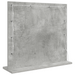 Oglindă de toaletă cu oglindă Gri din beton 60 x 55 x 18 cm - WALTI WALTI