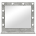 Oglindă de toaletă cu oglindă Gri din beton 60 x 55 x 18 cm - WALTI WALTI
