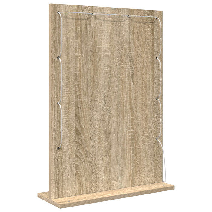 Oglindă de toaletă cu oglindă Stejar Sonoma 70 x 50 x 18 cm - WALTI WALTI