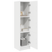Highboard Alb 31.5 x 32 x 124 cm Lemn compozit - WALTI WALTI