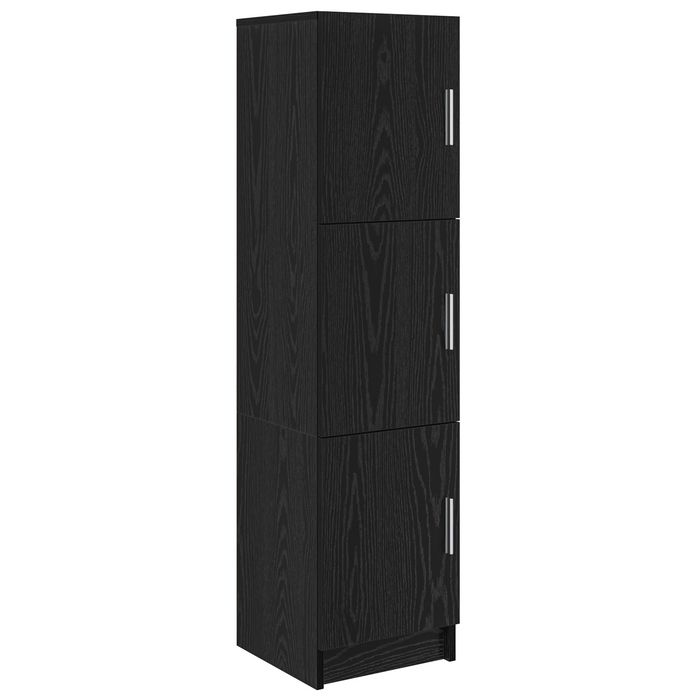 Highboard Stejar negru 31.5 x 32 x 124 cm Lemn compozit - WALTI WALTI