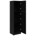 Highboard Stejar negru 31.5 x 32 x 124 cm Lemn compozit - WALTI WALTI