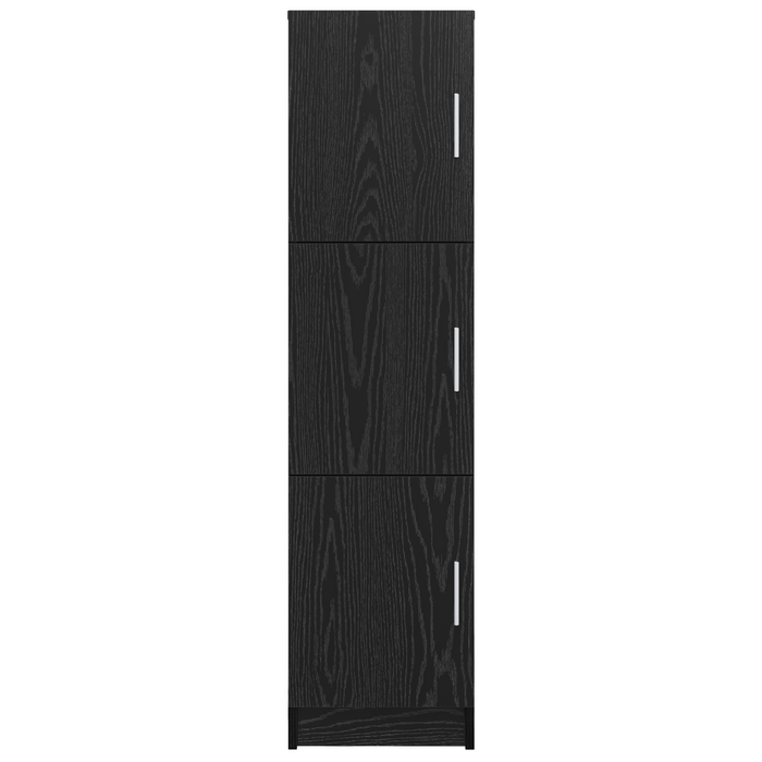 Highboard Stejar negru 31.5 x 32 x 124 cm Lemn compozit - WALTI WALTI