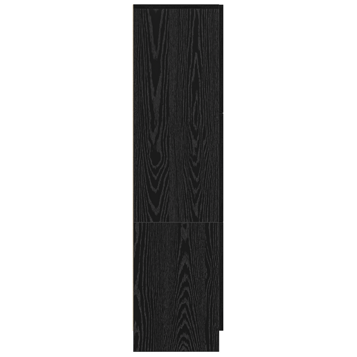 Highboard Stejar negru 31.5 x 32 x 124 cm Lemn compozit - WALTI WALTI