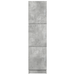 Highboard Gri beton 31.5 x 32 x 124 cm Lemn compozit - WALTI WALTI