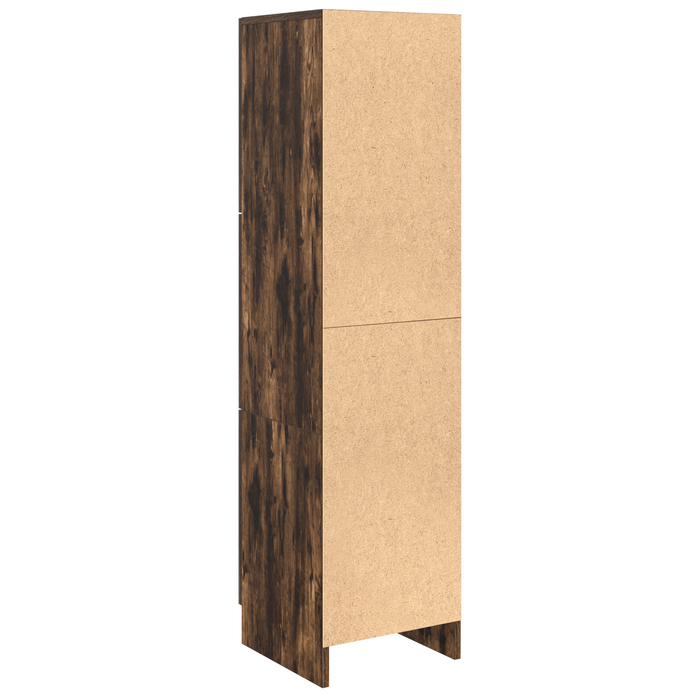 Highboard Stejar afumat 31.5 x 32 x 124 cm Lemn compozit - WALTI WALTI
