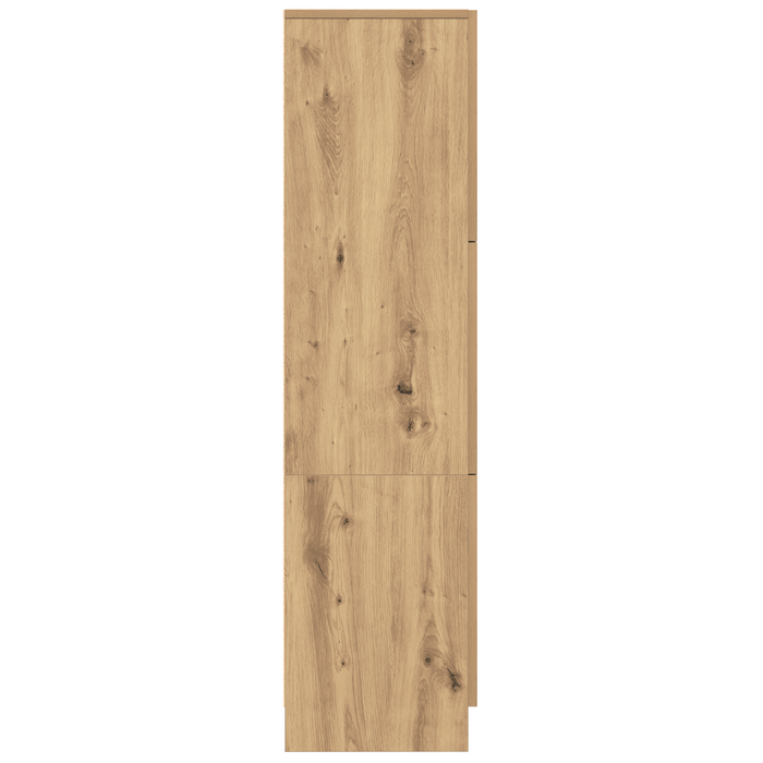 Highboard stejar artizanal 31.5 x 32 x 124 cm Lemn compozit - WALTI WALTI