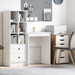 Birou Alb 60 x 40 x 76 cm - WALTI WALTI