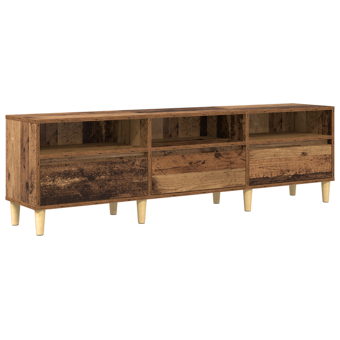 Cabinet TV cu sertar Lemn Vechi 150 x 30 x 45 cm Lemn compozit - WALTI WALTI