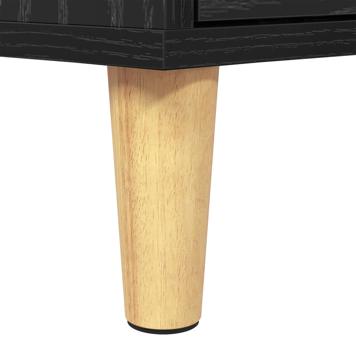 Cabinet TV Stejar Negru 150 x 30 x 45 cm Lemn compozit - WALTI WALTI