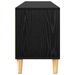 Cabinet TV Stejar Negru 150 x 30 x 45 cm Lemn compozit - WALTI WALTI