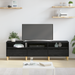 Cabinet TV Stejar Negru 150 x 30 x 45 cm Lemn compozit - WALTI WALTI