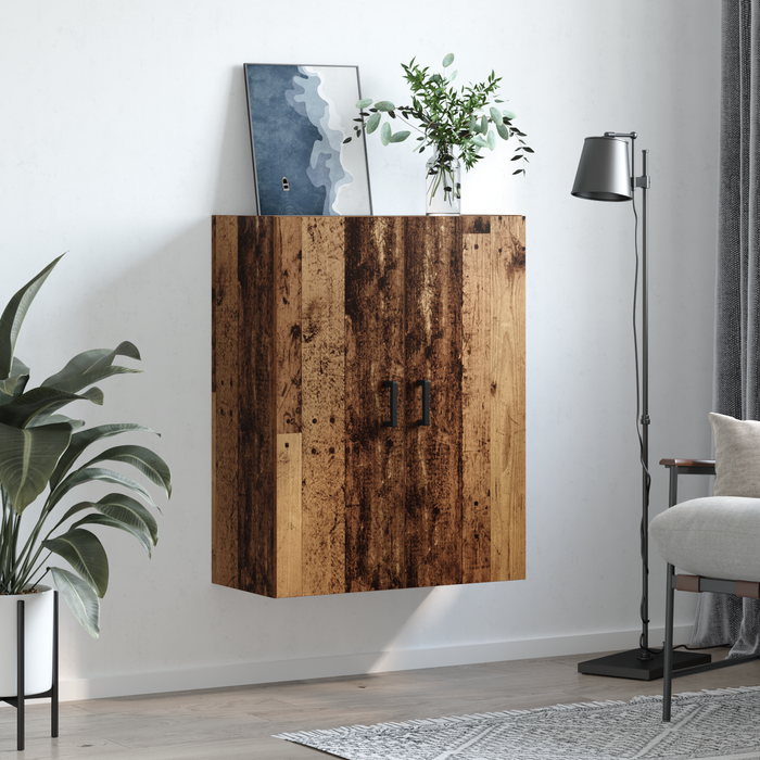 Dulap de perete Lemn vechi 69,5 x 34 x 90 cm Lemn compozit - WALTI WALTI