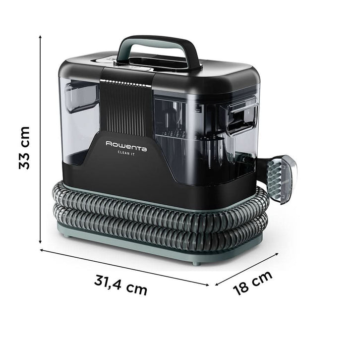 Aspirator cu spalare ROWENTA Clean IT IN5021F0, 1.5l, 750W, verde-negru WALTI