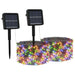 Instalație solară de lumini, 2 buc.x200 LED multicolor int/ext - WALTI WALTI