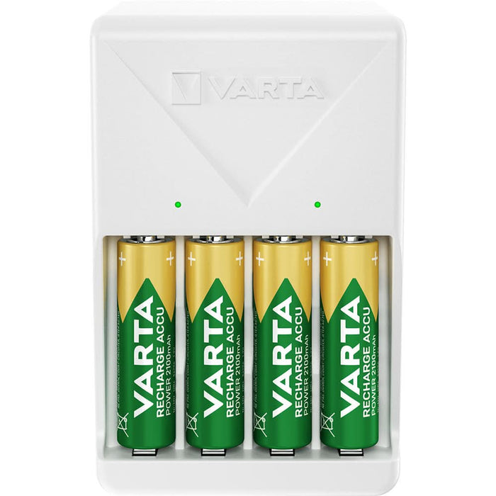 Incarcator acumulatori VARTA 57657, 4 acumulatori AA/AAA, 2100mAh WALTI