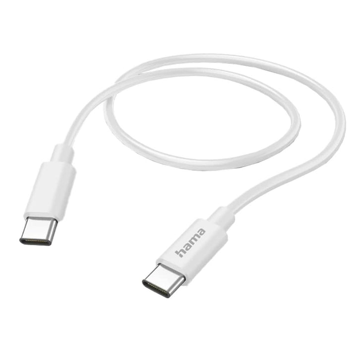 Incarcator retea HAMA 201624, 1xUSB-C, Power Delivery (PD), 25W, cablu USB-C, alb WALTI