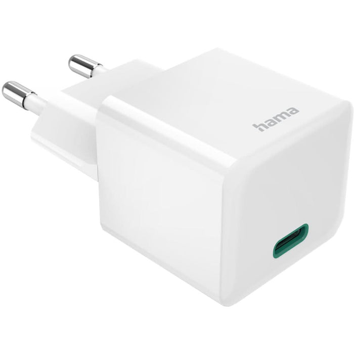 Incarcator retea HAMA 201998, 1xUSB-C, Power Delivery (PD), 30W, alb WALTI