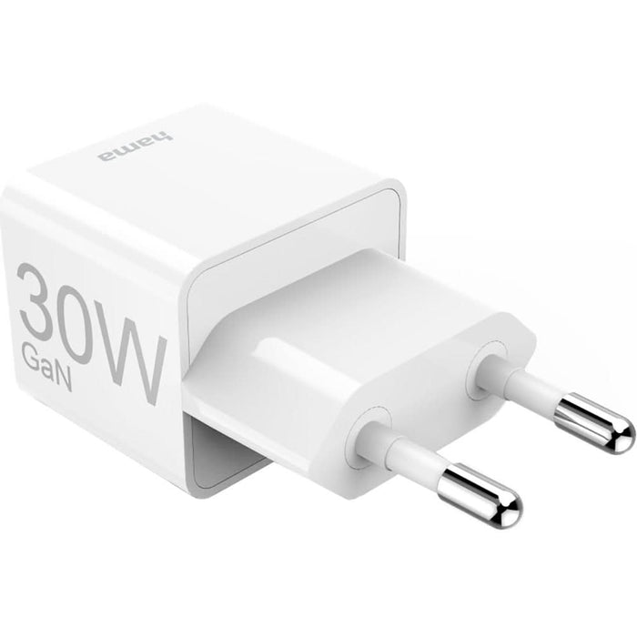 Incarcator retea HAMA 201998, 1xUSB-C, Power Delivery (PD), 30W, alb WALTI