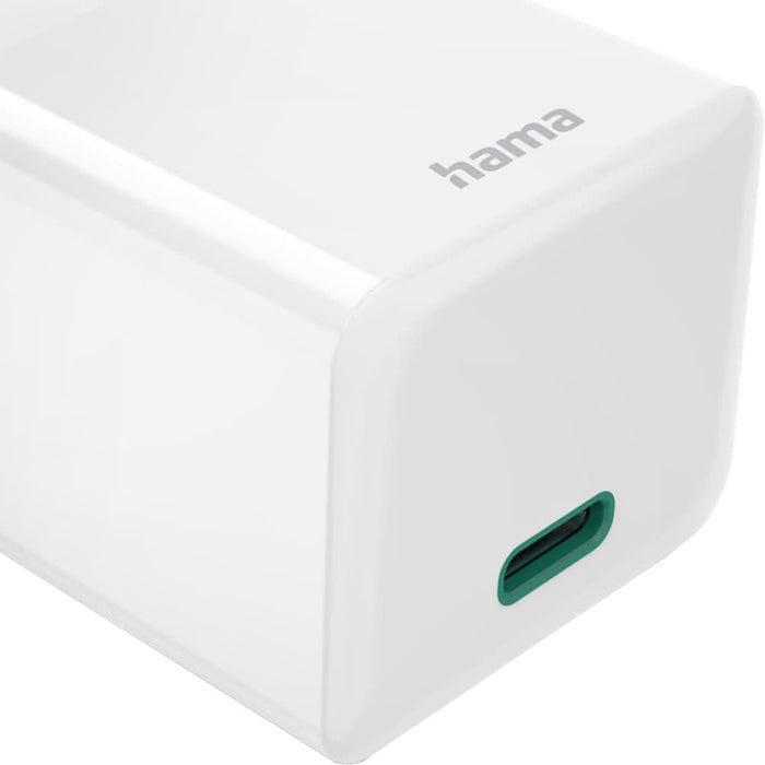 Incarcator retea HAMA 201998, 1xUSB-C, Power Delivery (PD), 30W, alb WALTI