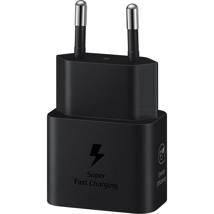 Incarcator retea SAMSUNG EP-T2510XBEGEU, 1xUSB-C Power Delivery 25W, Cablu inclus 1m, negru - WALTI WALTI