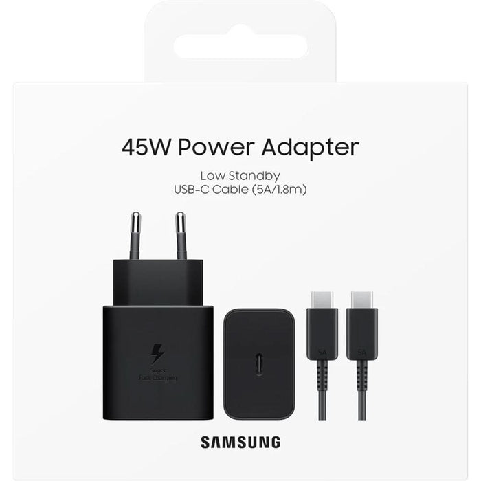 Incarcator retea SAMSUNG EP-T4511XBEGEU, 1xUSB-C Power Delivery 45W, negru WALTI