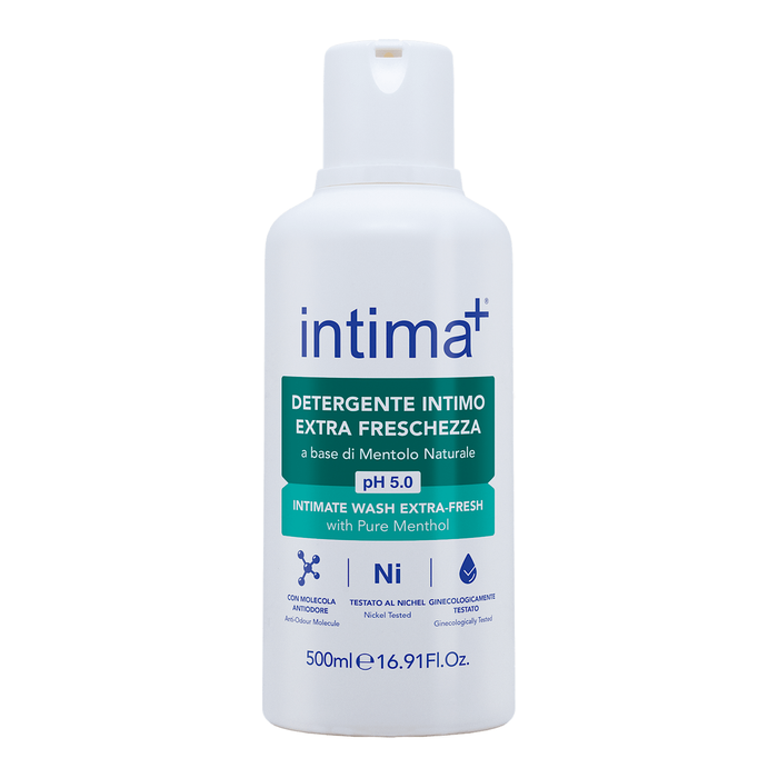 intima+ Săpun intim extra prospețime ph5 cu mentol, 500 ml WALTI
