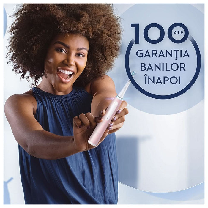 Periuta de dinti electrica ORAL-B iO3, 3 programe, 1 capat, roz WALTI
