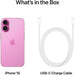 Telefon APPLE iPhone 16 5G, 128GB, Pink - WALTI WALTI