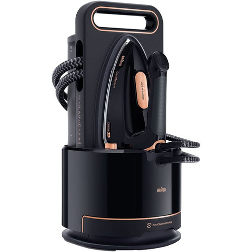 Statie de calcat BRAUN CareStyle 9 IS9090BK, 2700W, 750g/min, 2l, talpa Eloxal Plus, negru-auriu - WALTI WALTI