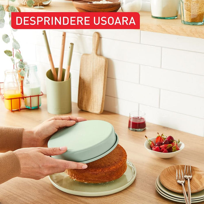 Forma de copt TEFAL Ceramik J1756004, 17cm, otel, verde WALTI