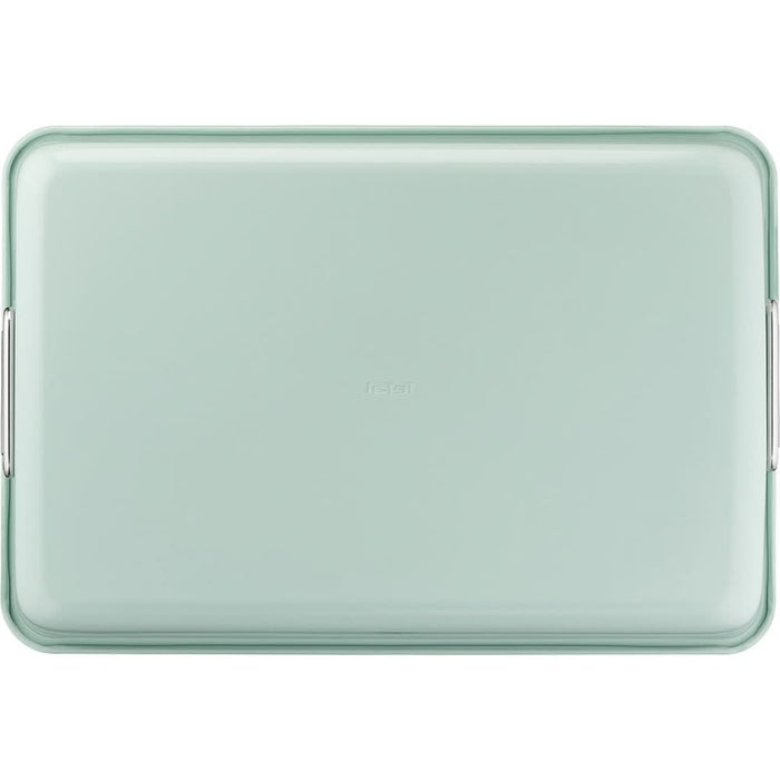 Tava de copt TEFAL Ceramik J1756204, 40x28cm, otel, verde WALTI