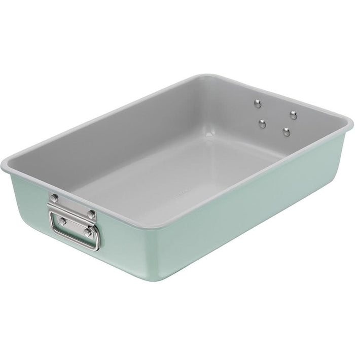 Tava de copt TEFAL Ceramik J1756204, 40x28cm, otel, verde WALTI